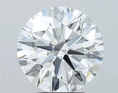 3.50ct F SI1 Rare Carat Ideal Cut Round Diamond