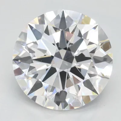 2.07ct D IF Rare Carat Ideal Cut Round Lab Grown Diamond
