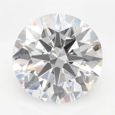 5.26ct D FL Rare Carat Ideal Cut Round Lab Grown Diamond