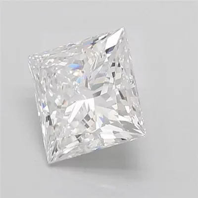 4.10ct E VVS2 Rare Carat Ideal Cut Princess Lab Grown Diamond