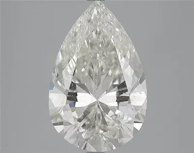 5.01ct K SI2 Very Good Cut Pear Diamond
