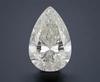 5.01ct K SI2 Very Good Cut Pear Diamond