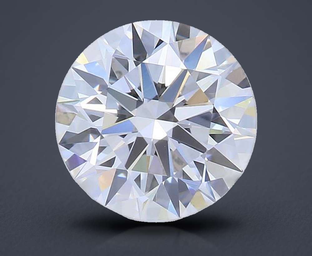 1.30ct G VVS2 Rare Carat Ideal Cut Round Lab Grown Diamond