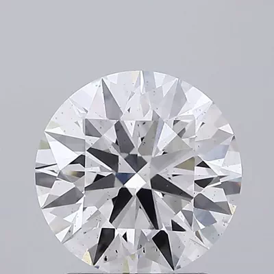 2.01ct G SI1 Rare Carat Ideal Cut Round Lab Grown Diamond