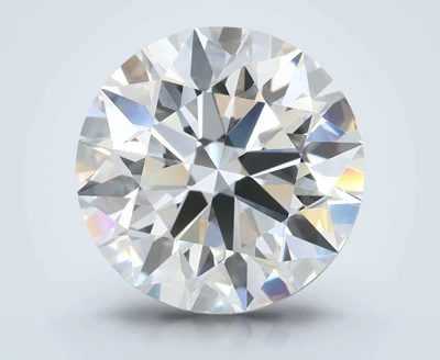 4.03ct D FL Rare Carat Ideal Cut Round Lab Grown Diamond