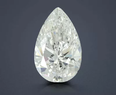 10.54ct E VVS2 Rare Carat Ideal Cut Pear Lab Grown Diamond