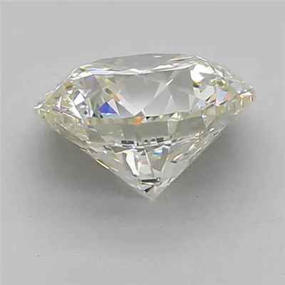 3.02ct K SI1 Rare Carat Ideal Cut Round Diamond