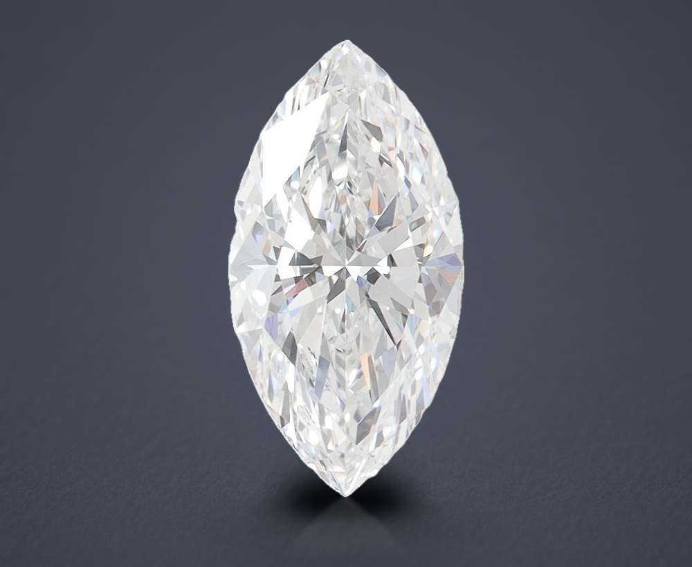 2.09ct D VVS1 Rare Carat Ideal Cut Marquise Lab Grown Diamond