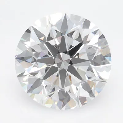 3.40ct D FL Rare Carat Ideal Cut Round Lab Grown Diamond