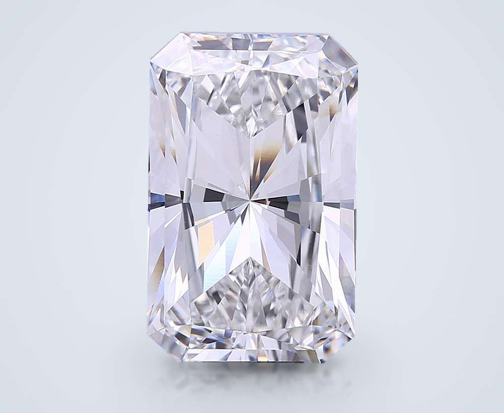11.20ct F VVS2 Rare Carat Ideal Cut Radiant Lab Grown Diamond