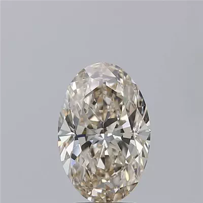 3.03ct J IF Rare Carat Ideal Cut Oval Diamond