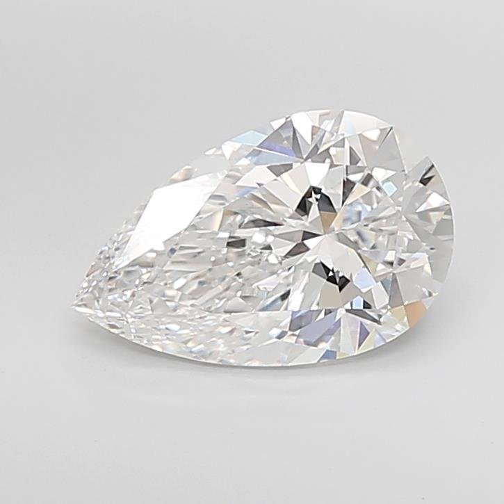 4.52ct E VS1 Rare Carat Ideal Cut Pear Lab Grown Diamond