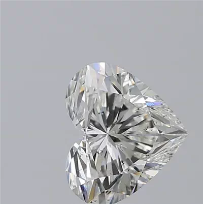 3.51ct H SI2 Rare Carat Ideal Cut Heart Diamond