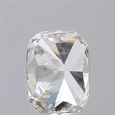 4.01ct I SI1 Rare Carat Ideal Cut Cushion Diamond