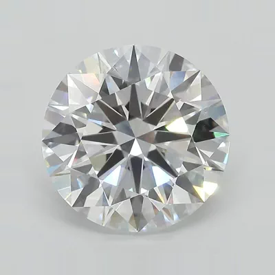 4.81ct F VVS2 Rare Carat Ideal Cut Round Lab Grown Diamond