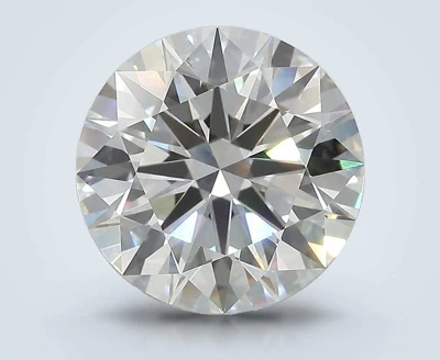 4.81ct F VVS2 Rare Carat Ideal Cut Round Lab Grown Diamond