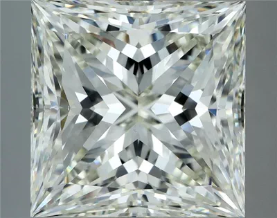 10.03ct J VS2 Very Good Cut Princess Diamond