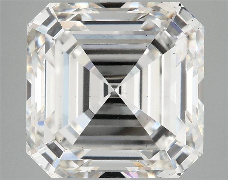7.47ct F VS2 Excellent Cut Asscher Lab Grown Diamond