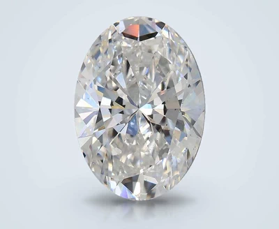 3.53ct D VS2 Rare Carat Ideal Cut Oval Lab Grown Diamond
