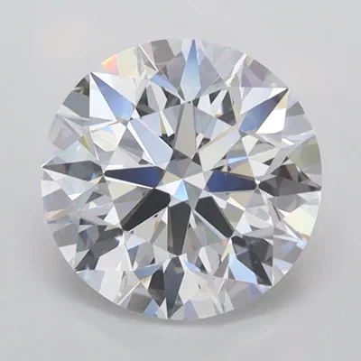 1.57ct D FL Rare Carat Ideal Cut Round Lab Grown Diamond