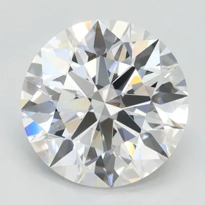 2.07ct D IF Rare Carat Ideal Cut Round Lab Grown Diamond