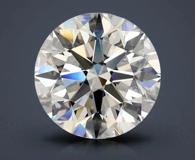 2.01ct K VVS2 Rare Carat Ideal Cut Round Diamond