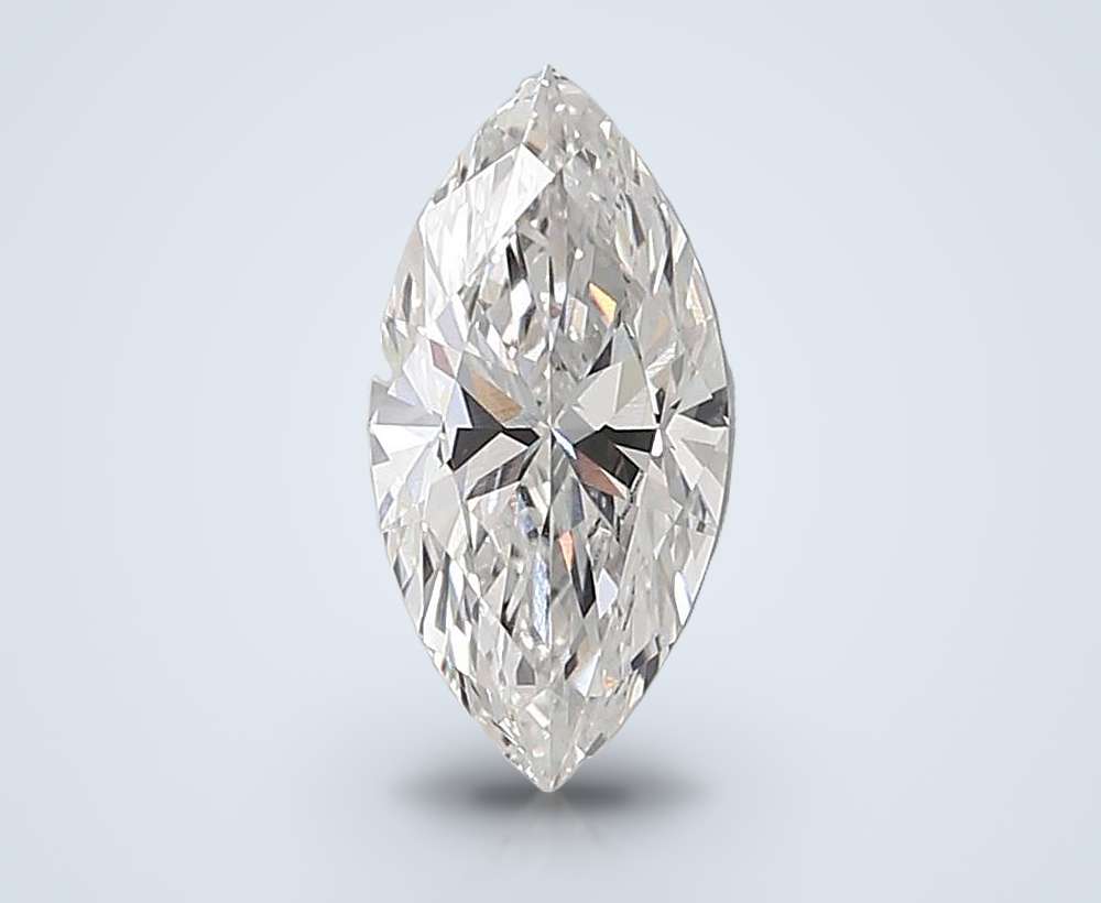 2.51ct F VS1 Rare Carat Ideal Cut Marquise Lab Grown Diamond