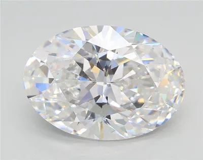 3.05ct E VS2 Rare Carat Ideal Cut Oval Lab Grown Diamond