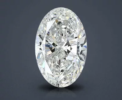 1.00ct I SI2 Rare Carat Ideal Cut Oval Diamond