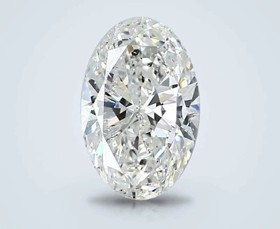 1.00ct I SI2 Rare Carat Ideal Cut Oval Diamond