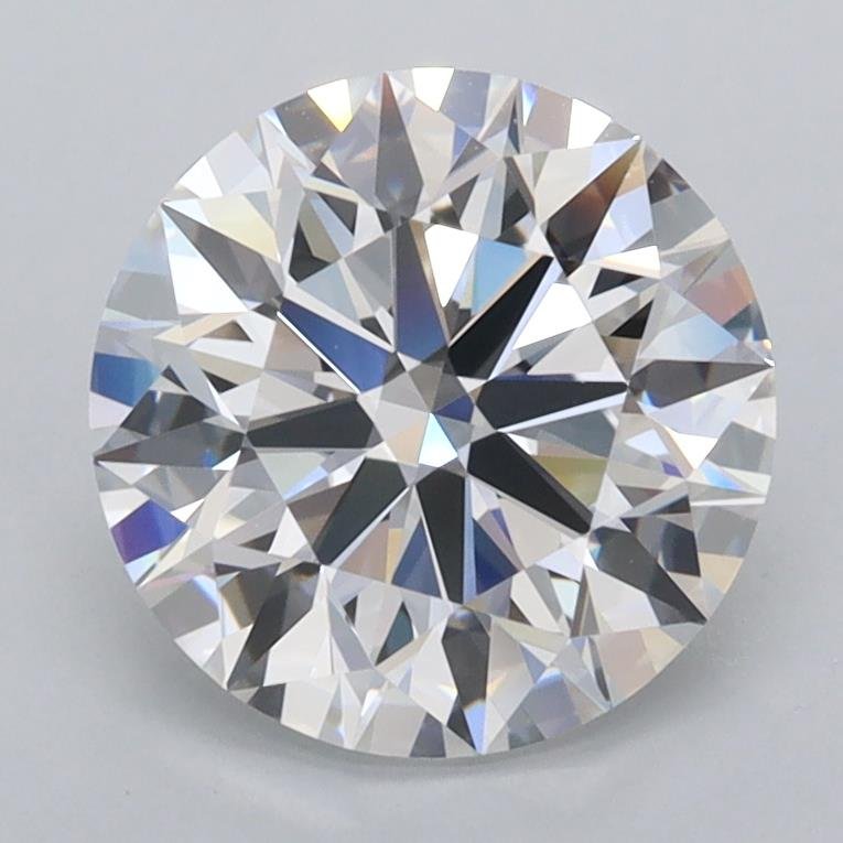 2.31ct D FL Rare Carat Ideal Cut Round Lab Grown Diamond