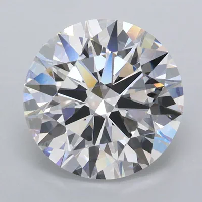 2.72ct D FL Rare Carat Ideal Cut Round Lab Grown Diamond