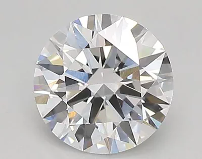 0.84ct D VVS2 Rare Carat Ideal Cut Round Lab Grown Diamond