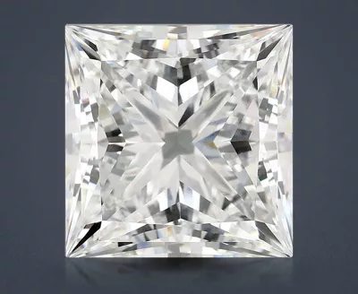 10.98ct E VVS2 Rare Carat Ideal Cut Princess Lab Grown Diamond