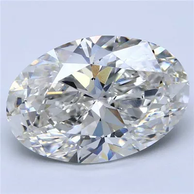 11.25ct H VS1 Rare Carat Ideal Cut Oval Lab Grown Diamond