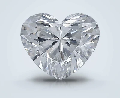 1.54ct H SI2 Rare Carat Ideal Cut Heart Diamond