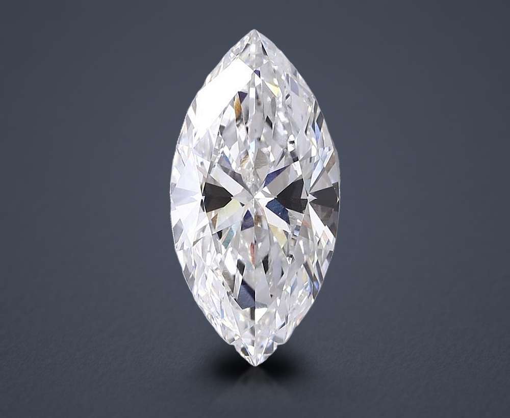 13.02ct F VVS2 Rare Carat Ideal Cut Marquise Lab Grown Diamond
