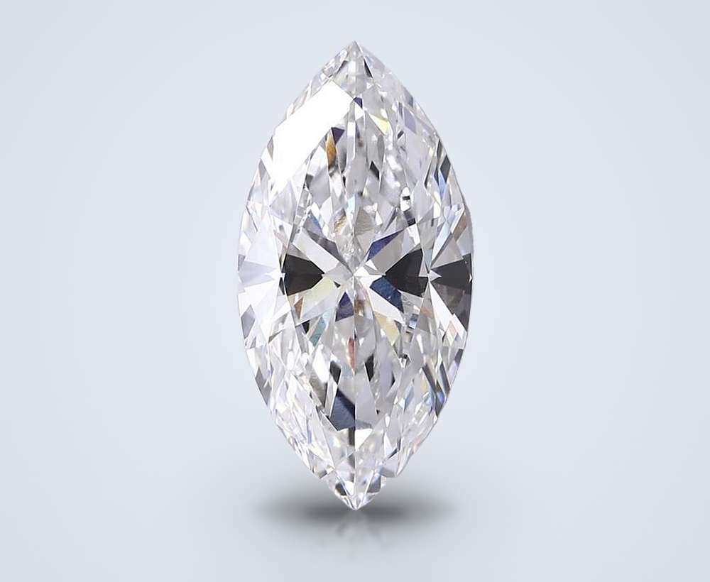 13.02ct F VVS2 Rare Carat Ideal Cut Marquise Lab Grown Diamond