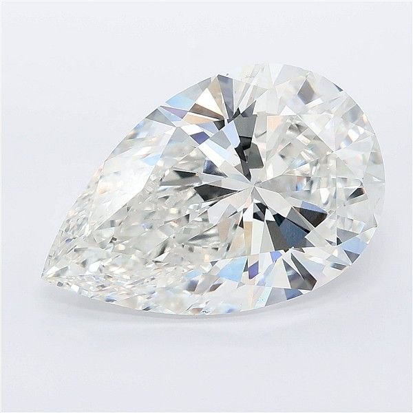 9.00ct F VS1 Rare Carat Ideal Cut Pear Lab Grown Diamond