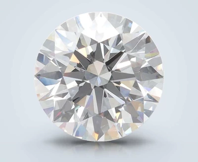 4.00ct D FL Rare Carat Ideal Cut Round Lab Grown Diamond