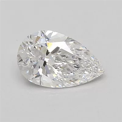 1.22ct D VS1 Rare Carat Ideal Cut Pear Lab Grown Diamond
