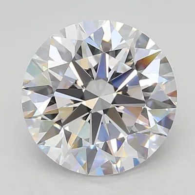 3.01ct D VVS1 Rare Carat Ideal Cut Round Lab Grown Diamond
