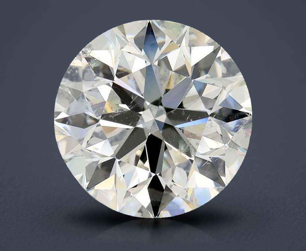 3.01ct I SI2 Excellent Cut Round Diamond