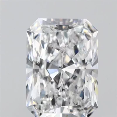 1.07ct D VS1 Rare Carat Ideal Cut Radiant Lab Grown Diamond