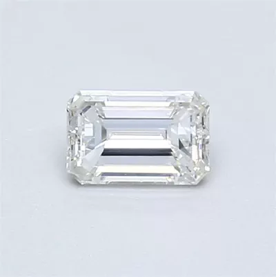 0.40ct H VVS2 Very Good Cut Emerald Diamond