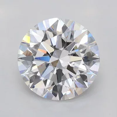 1.07ct D VVS2 Rare Carat Ideal Cut Round Lab Grown Diamond