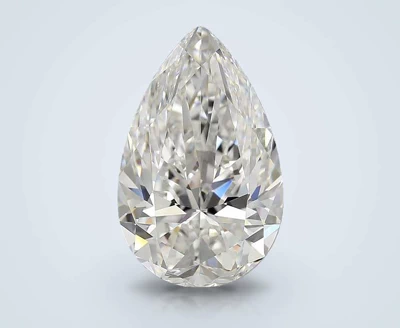 7.01ct H VVS1 Rare Carat Ideal Cut Pear Diamond