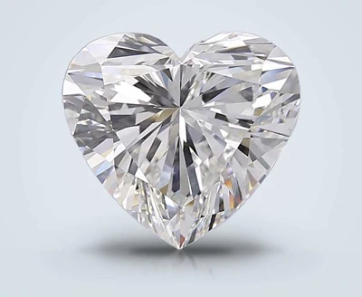 5.07ct F VS1 Very Good Cut Heart Lab Grown Diamond