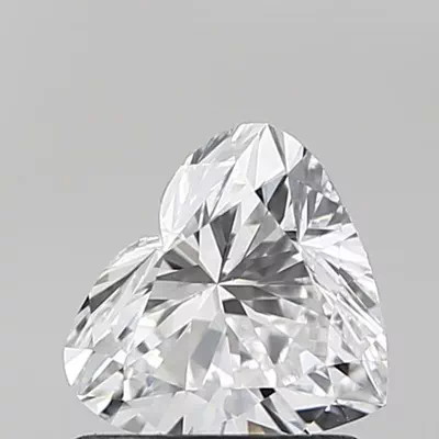 0.86ct D VS1 Rare Carat Ideal Cut Heart Lab Grown Diamond