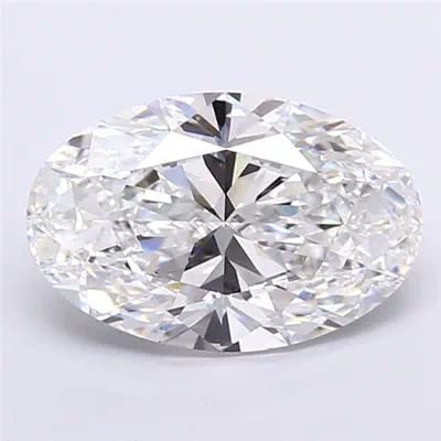 8.03ct E VVS2 Rare Carat Ideal Cut Oval Lab Grown Diamond